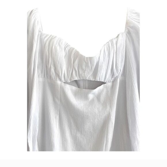 NWT Rumer Revolve White Mini Camille Dress Medium - Picture 5 of 6